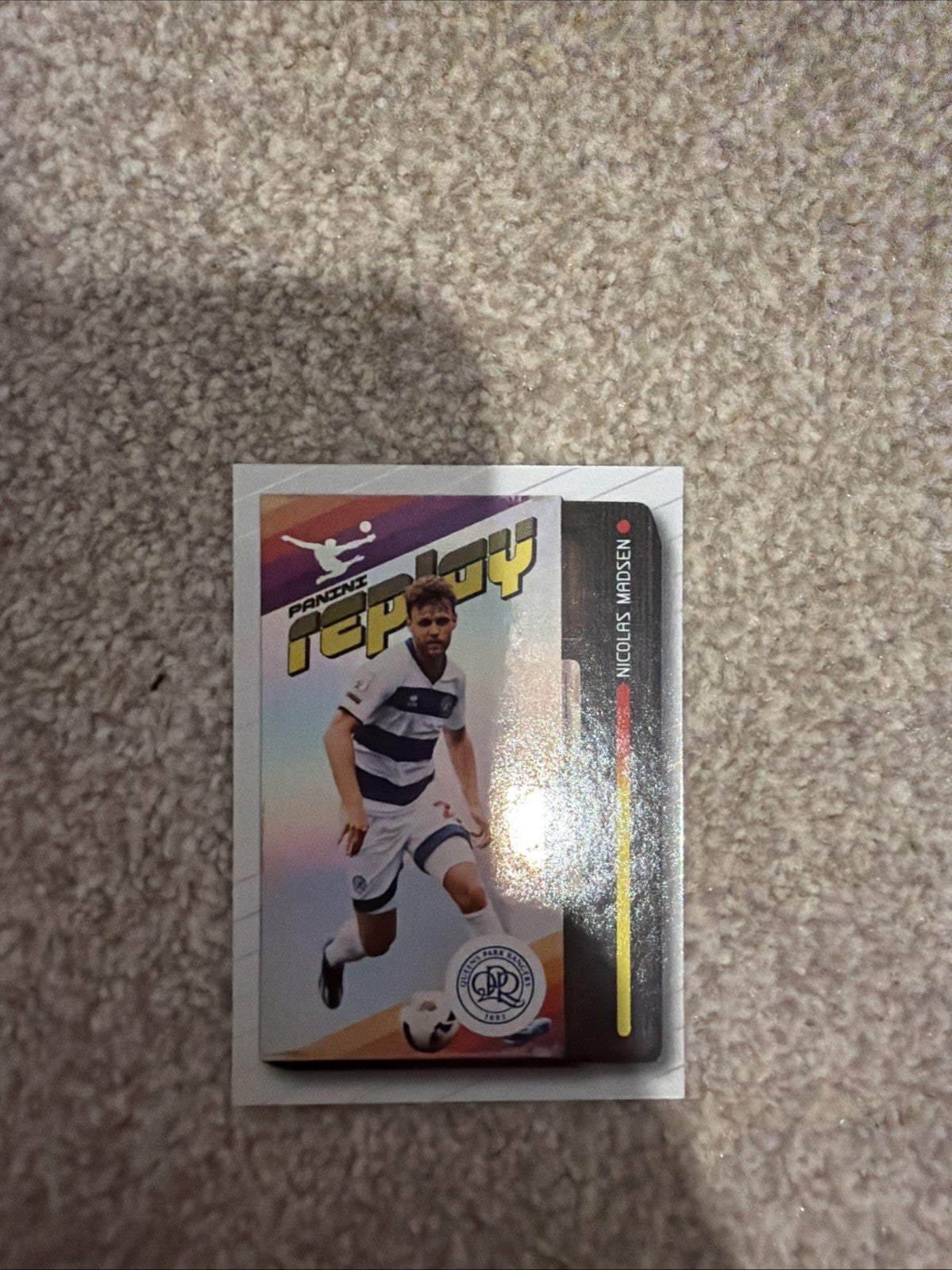 Panini Football EFL 25/26 Nicolas Madsen Queens Park Rangers QPR Insert