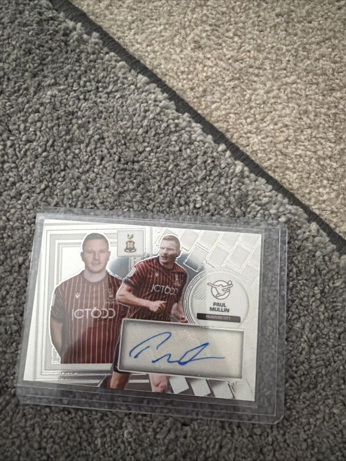 Panini EFL 2025/26 Paul Mullin Bradford City Auto Card