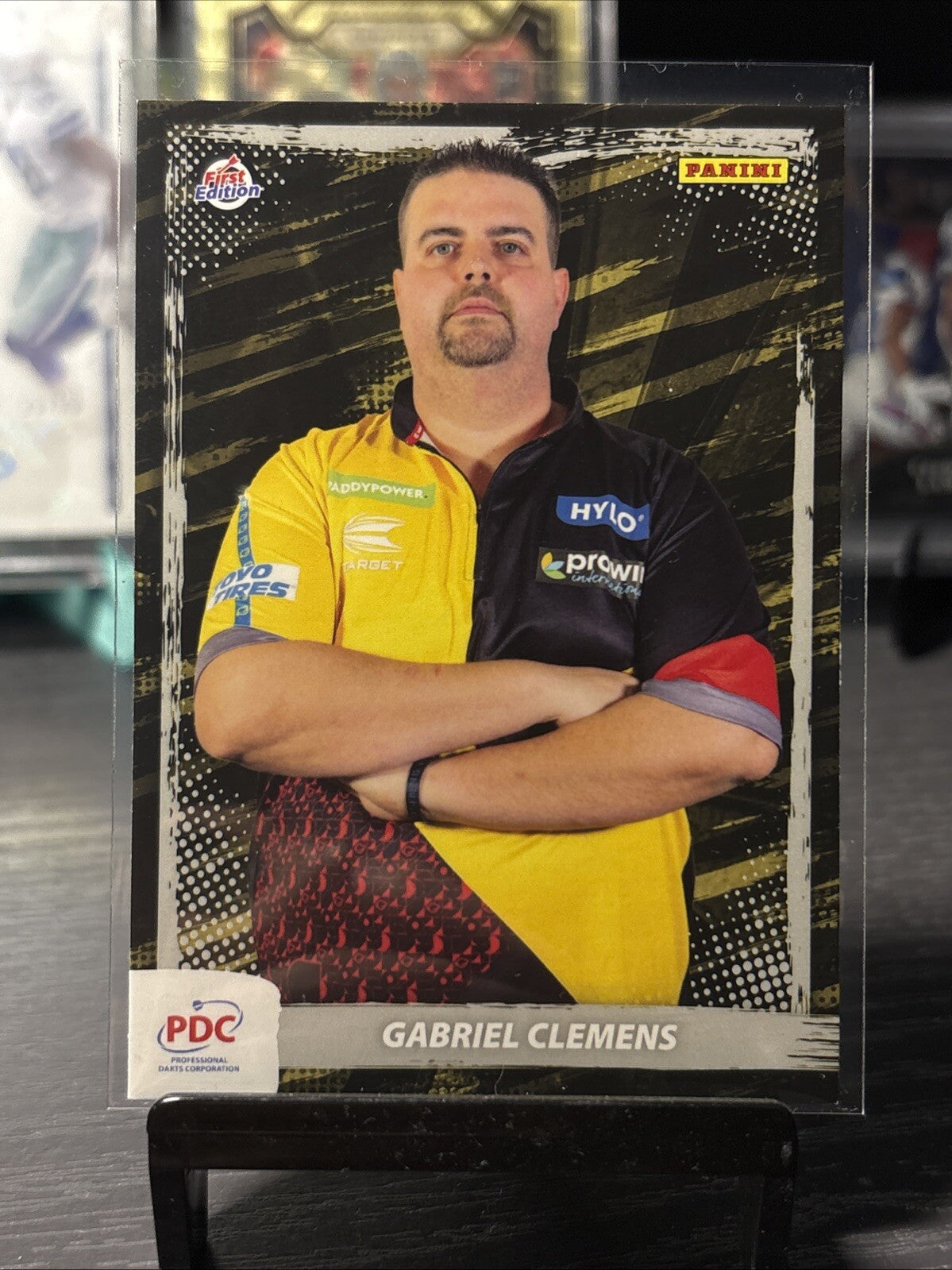 Panini PDC 2025 World Championship Darts Gabriel Clemens Base Card PDC-09 1st Ed