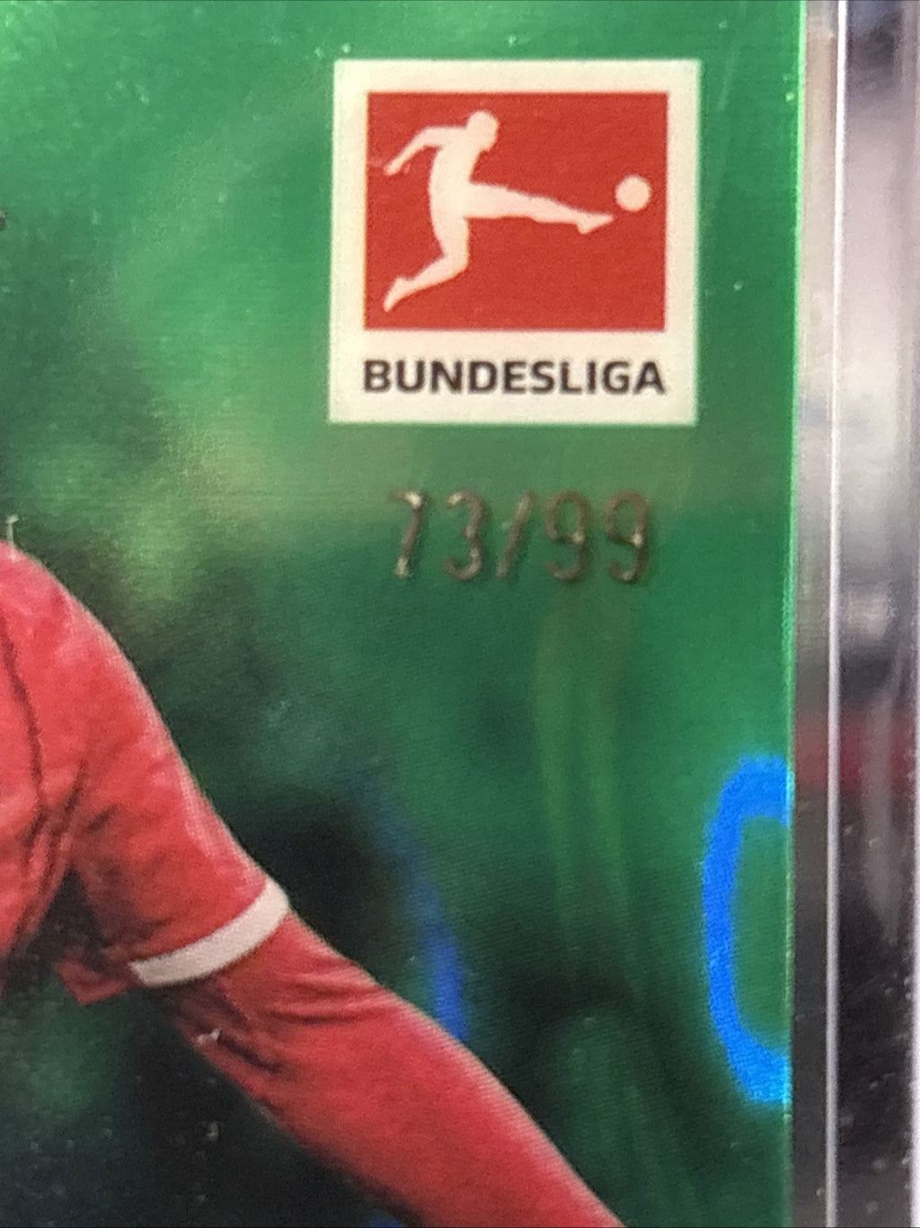 Merlin Röhl 2023-24 Topps Chrome Bundesliga Green Refractor /99 #38 (AAD)