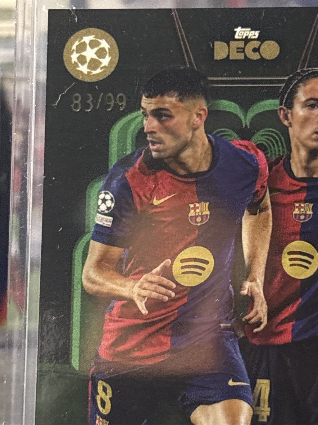 Topps Pedri Aitana Bonmati Deco UCC 2024/25 Barcelona /99