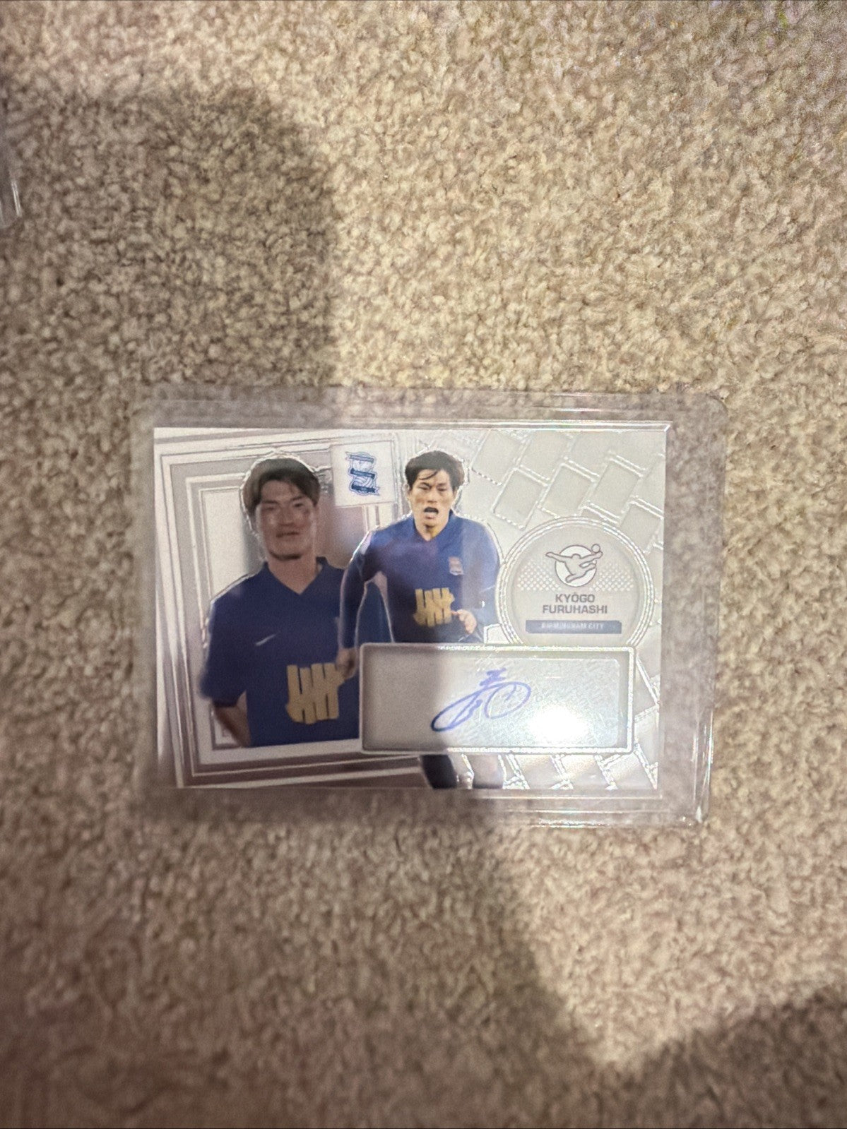 Panini EFL Football Official Trading Cards Kyogo Furuhashi Birmingham Auto 25/26