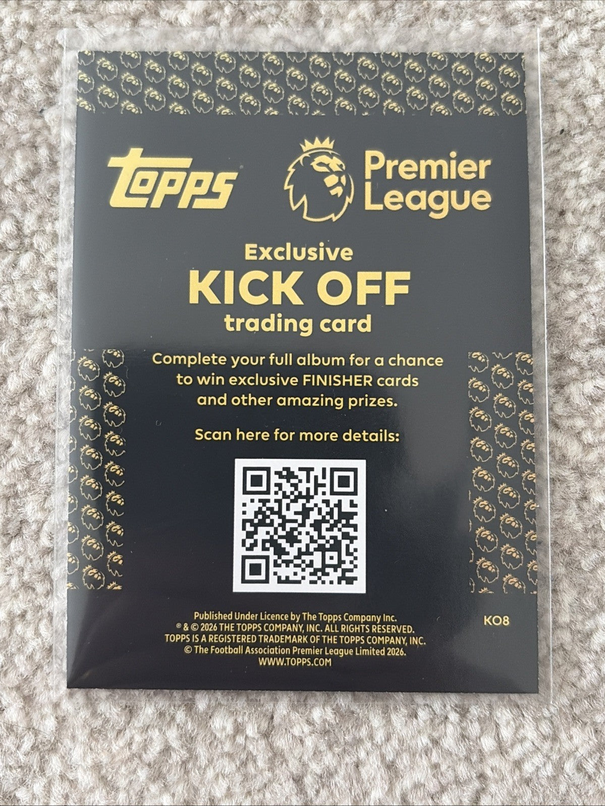 2025-26 Topps Premier League - Kick Off Yeremy Pino Card #KO8