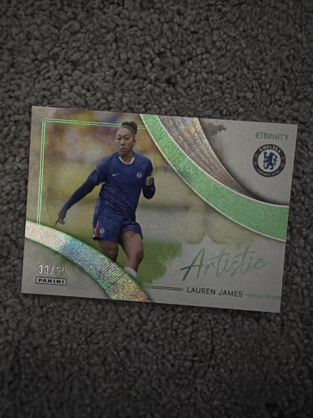 Panini Barclays WSL Eternity Lauren James Chelsea Artistic 33/50 Card