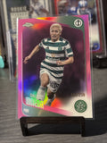 2025-26 Topps Chrome UEFA UCC Daizen Maeda Pink Lava /250