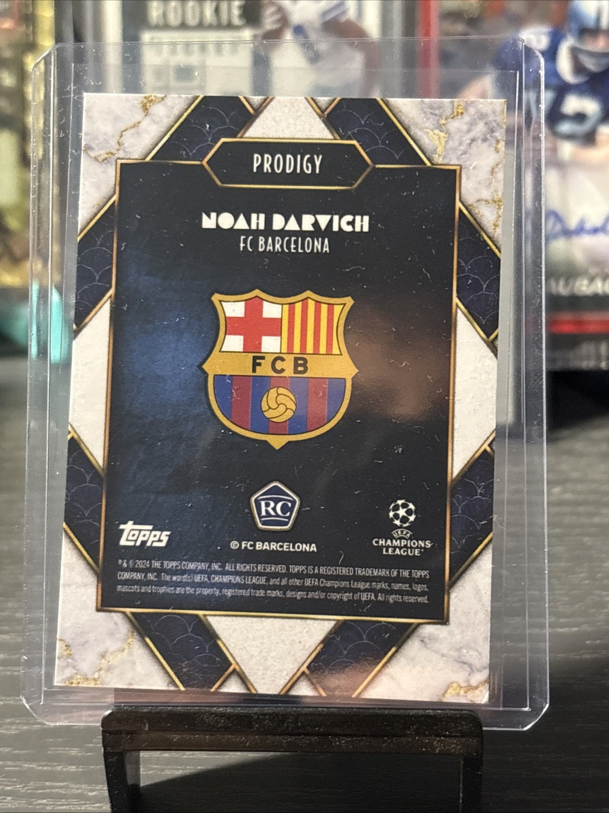 2024/25 Topps Deco UEFA Noah Darvich RC Rookie /49