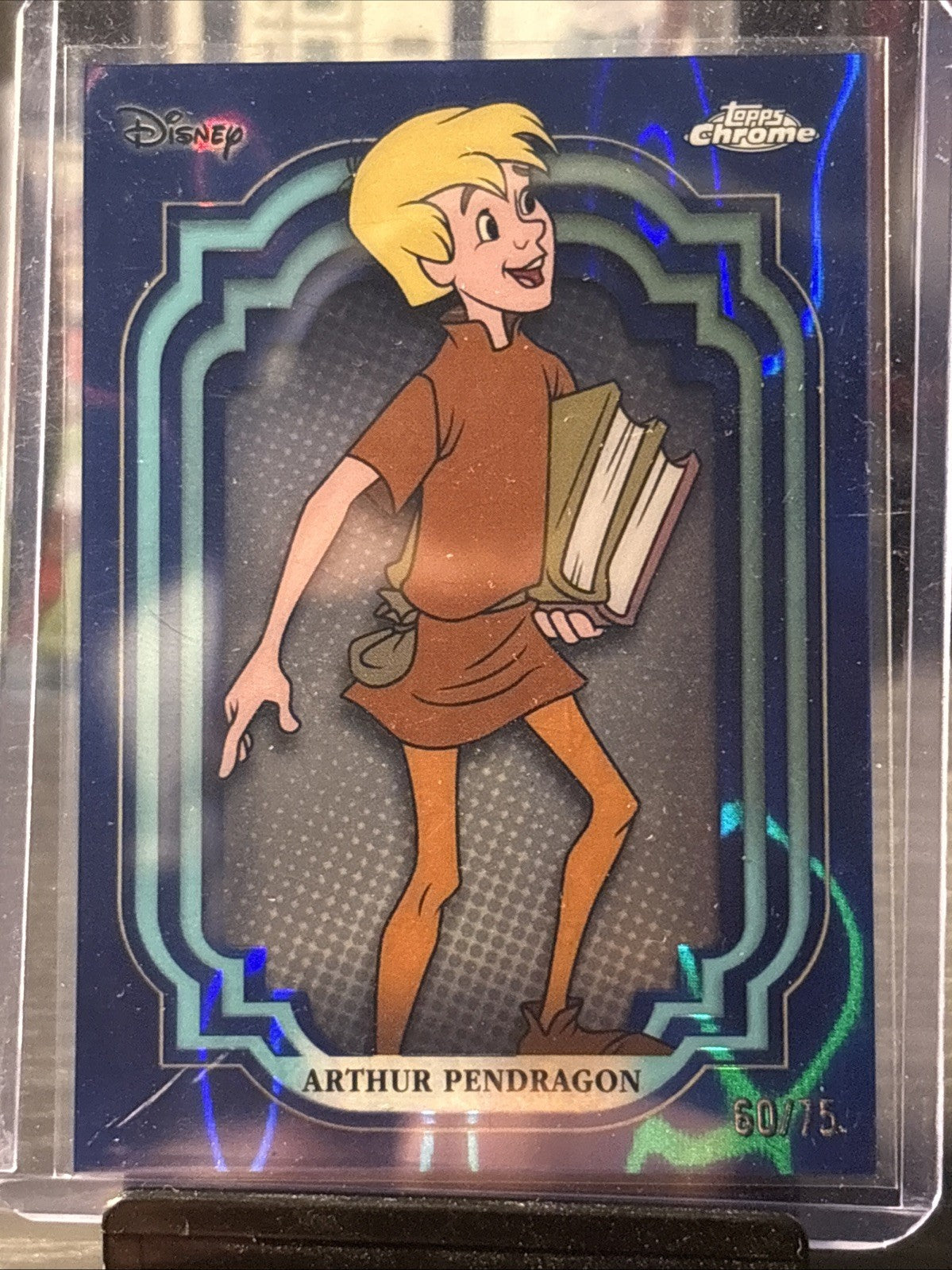 Arthur Pendragon #28 Blue /75 2024 Topps Disney Chrome