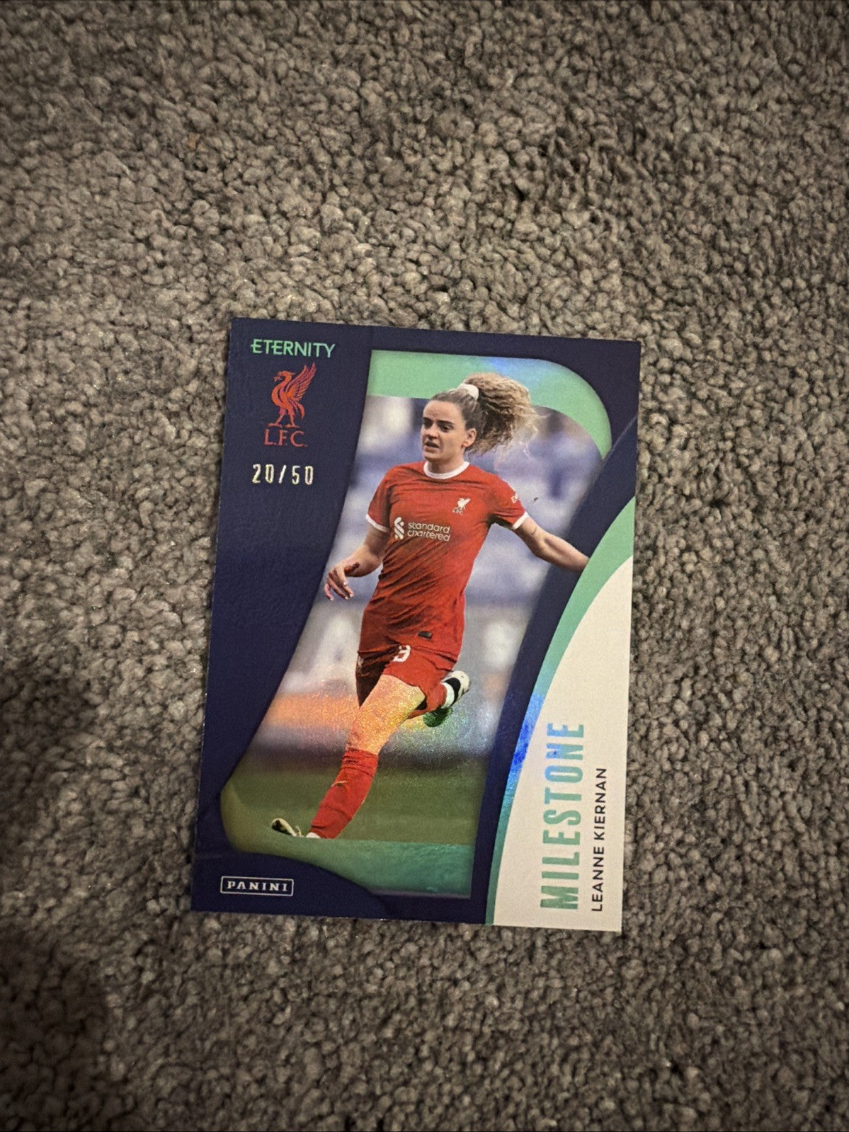 Panini WSL Eternity Liverpool Leanne Kiernan Milestone /50