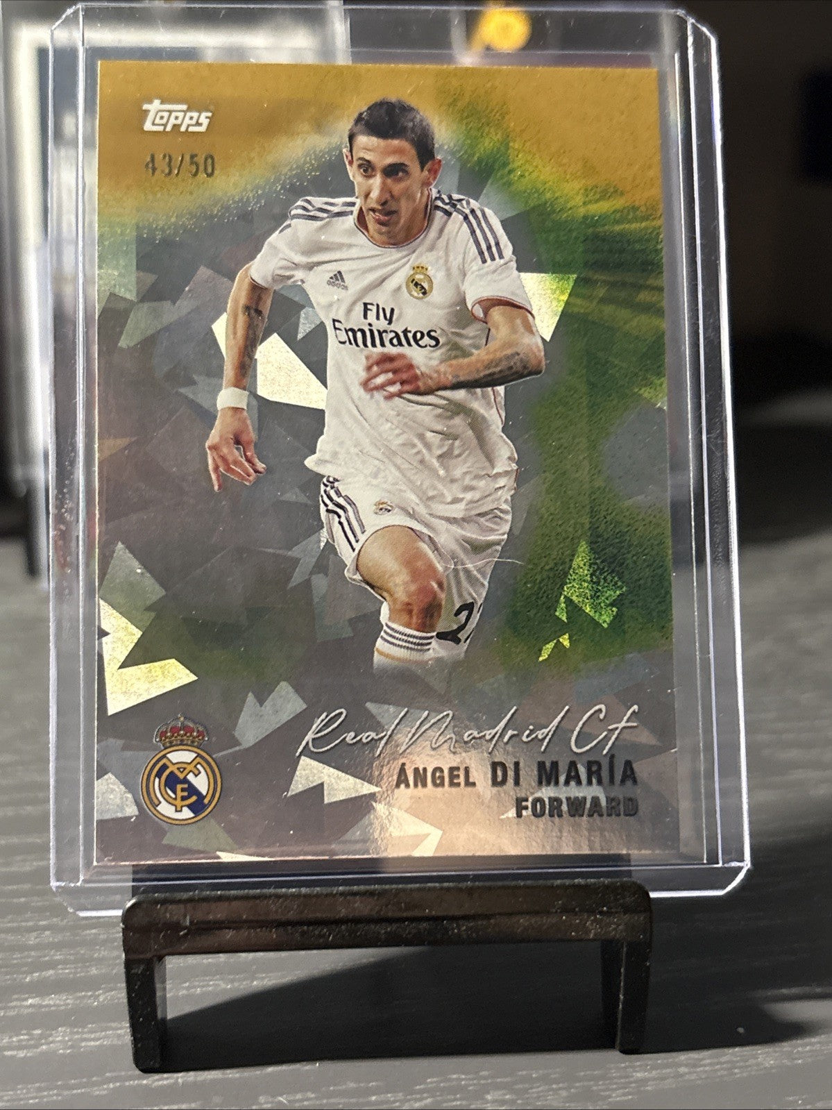 Topps Real Madrid Team Set 2025/26 Angel Di Maria Gold /50