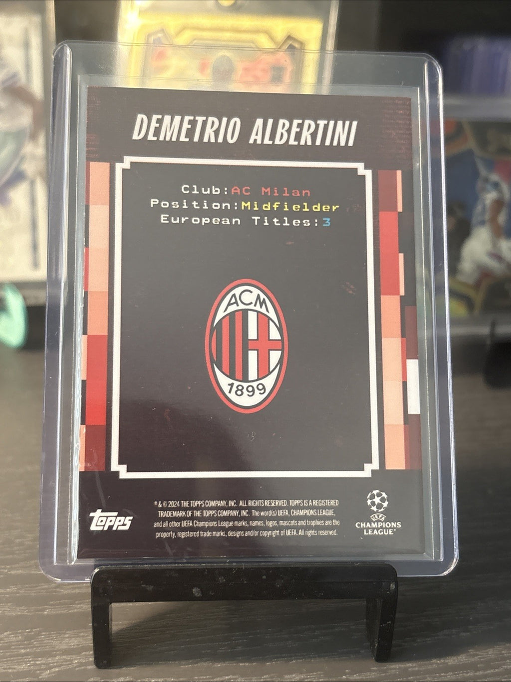 Topps Decades 1990’s Edition Demetrio Albertini 10/10 AC Milan Legend