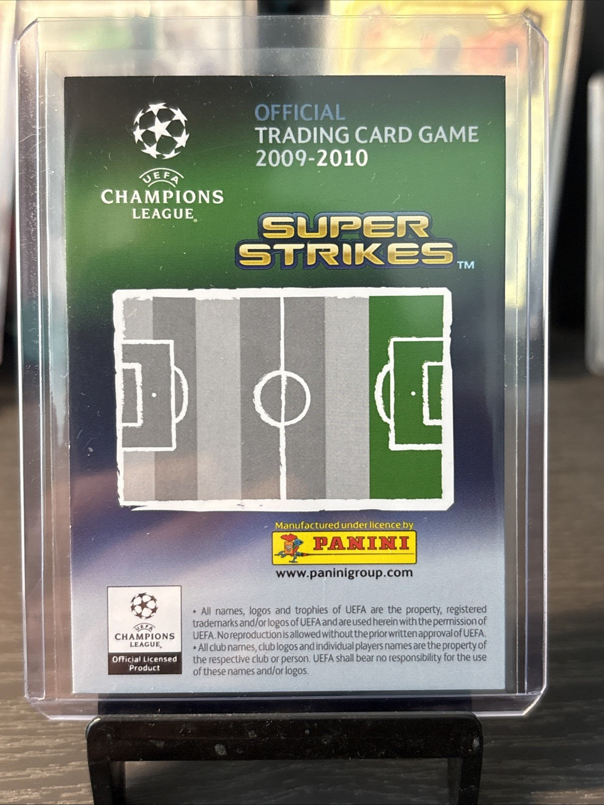 Panini Super Strikes UEFA Champions League 2009/2010 09/10 277 Cristiano Ronaldo