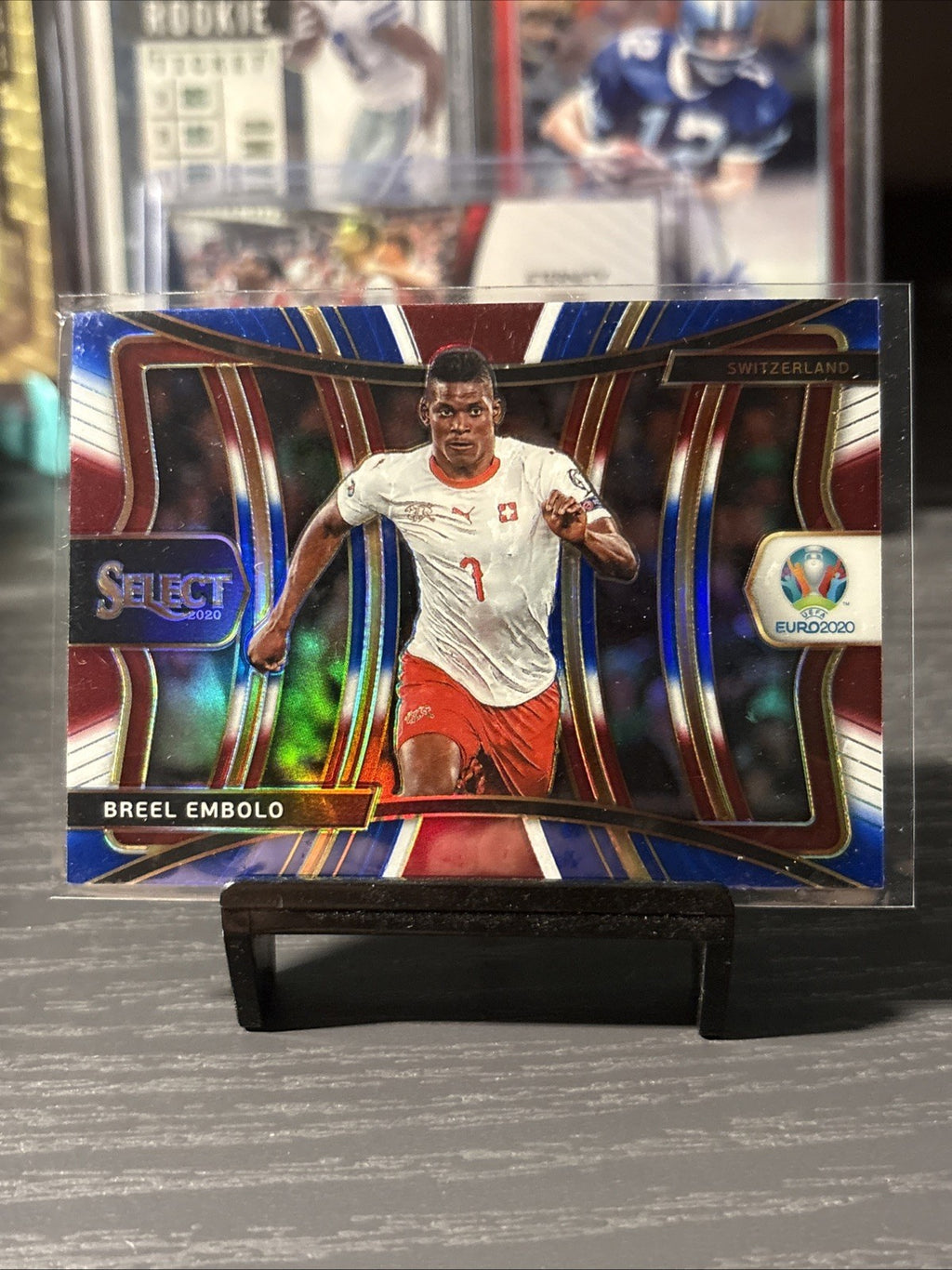 Panini Select Euro 2020 Breel Embolo Red White And Blue Mezzanine
