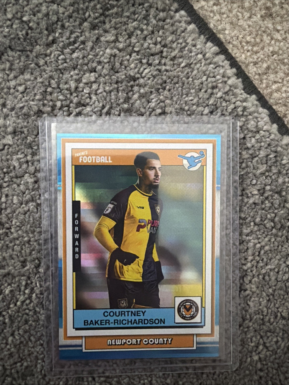 Panini Football Newport County Courtney Baker-Richardson 10/20