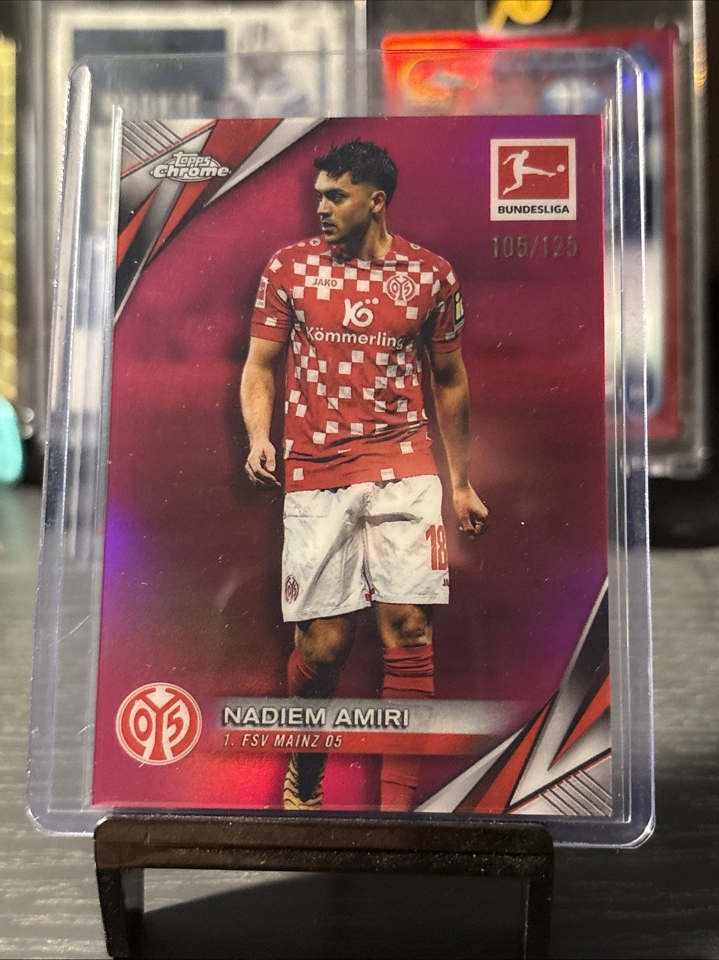 2024-25 Topps Chrome Bundesliga - Nadiem Amiri /125