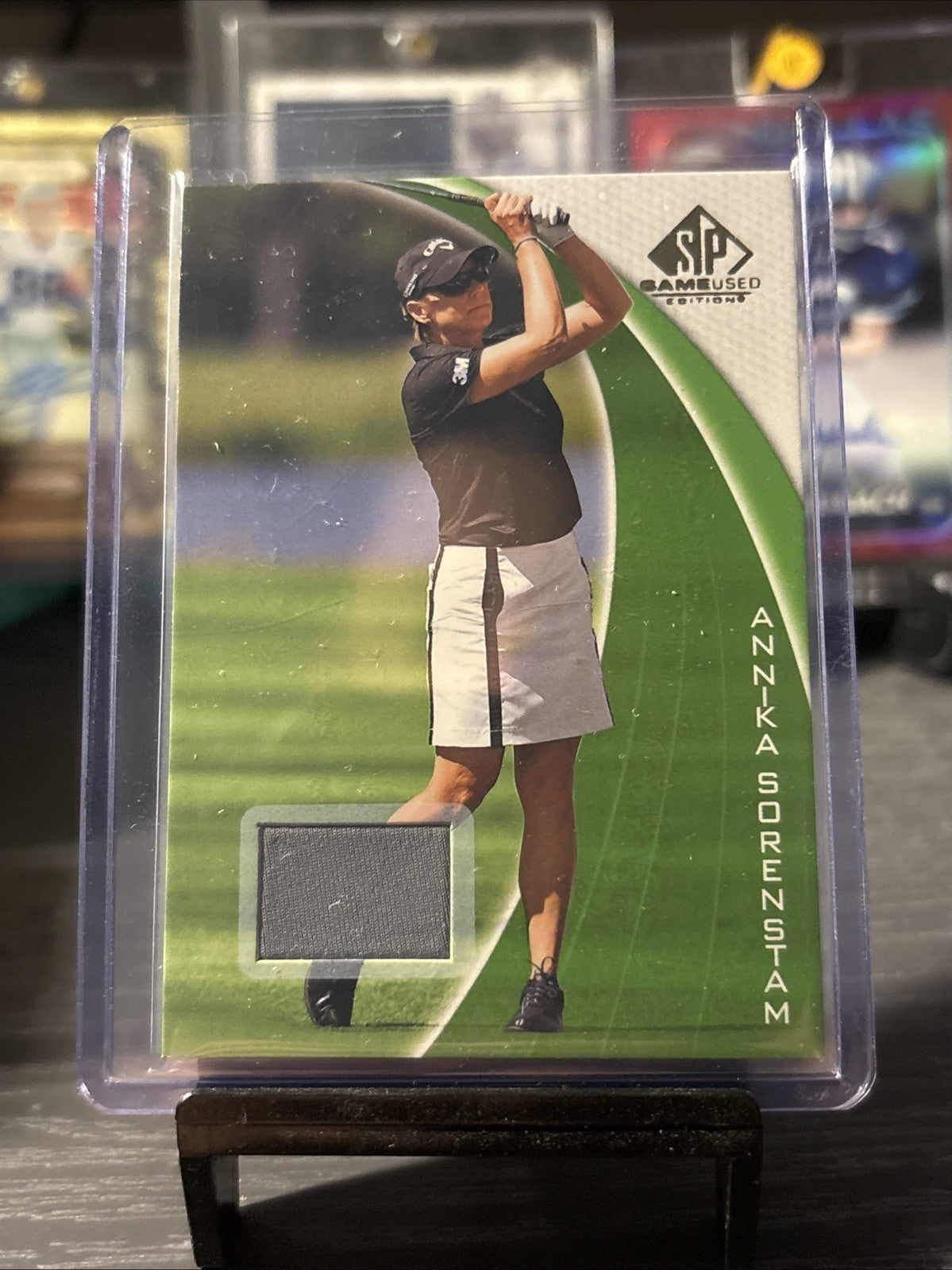 2024 SP Game Used Golf ANNIKA SORENSTAM Base Relic #18