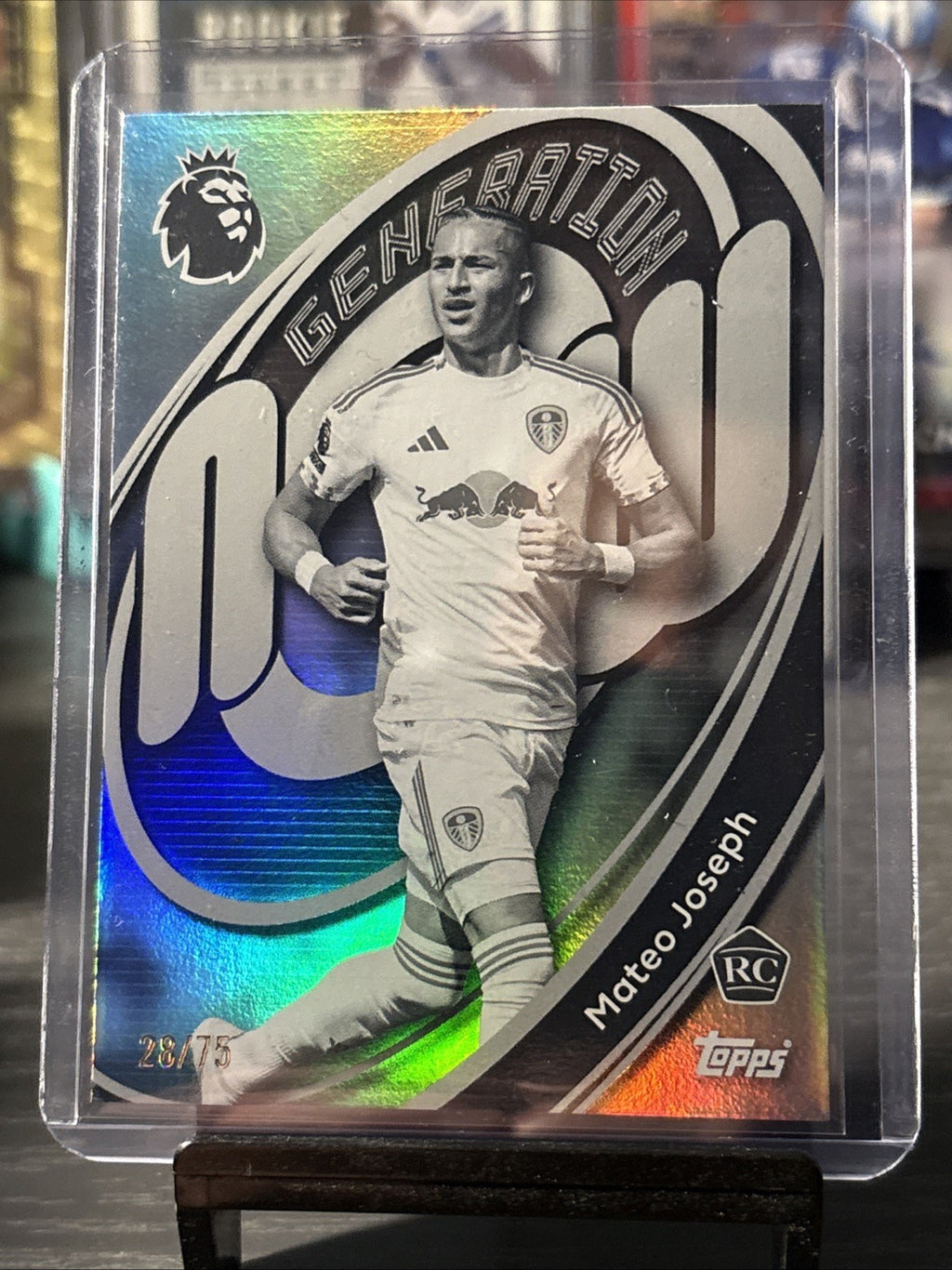 Topps Premier League 2026 Mateo Joseph Leeds United Negative /75