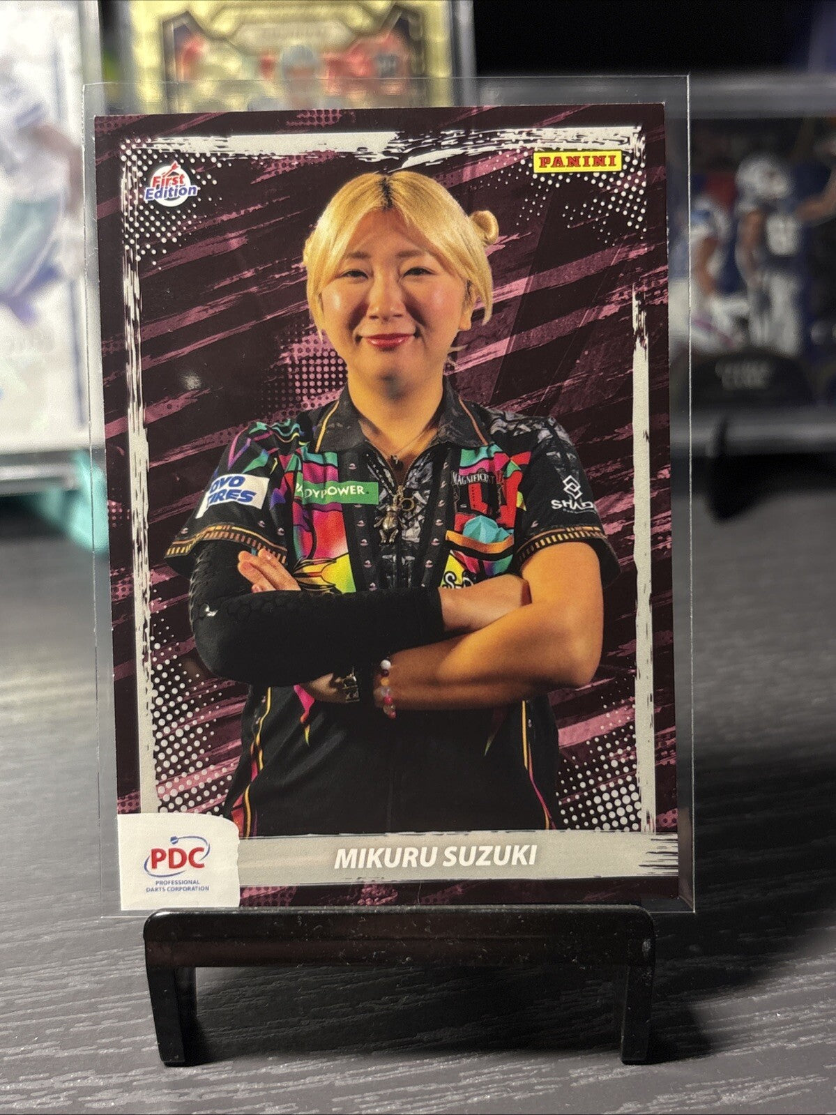 Panini PDC 2025 World Championship Darts Mikuru Suzuki Base Card PDC-46 1st Ed