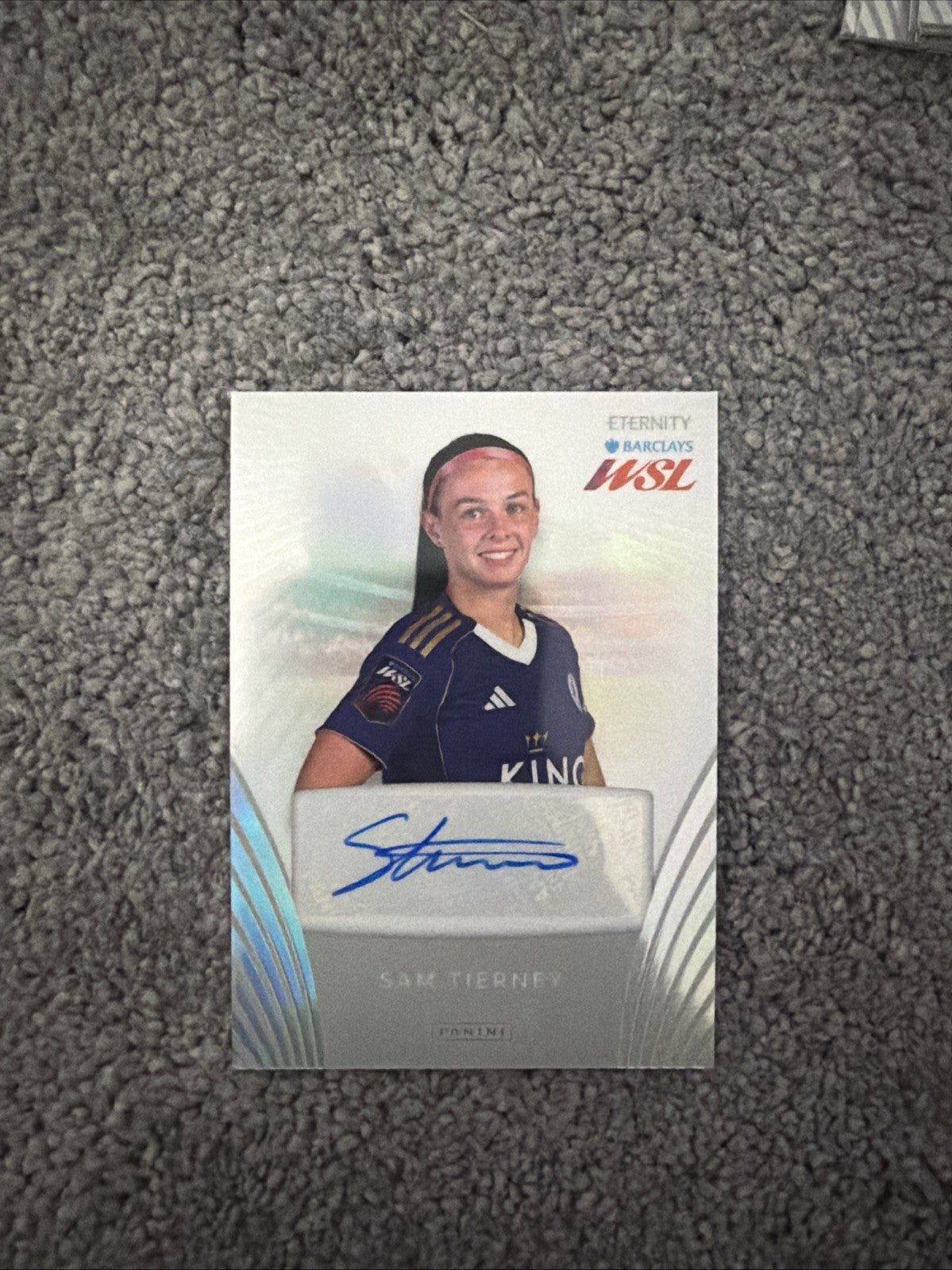 Panini WSL Eternity Leicester City Sam Tierney Auto