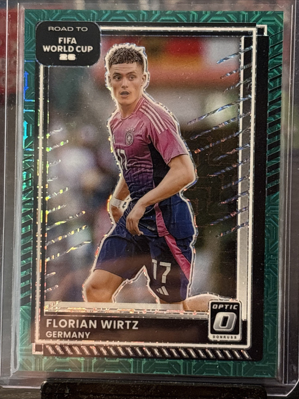 Panini Donruss Road To FIFA World Cup 2026 Germany Florian Wirtz Aqua Mojo /49