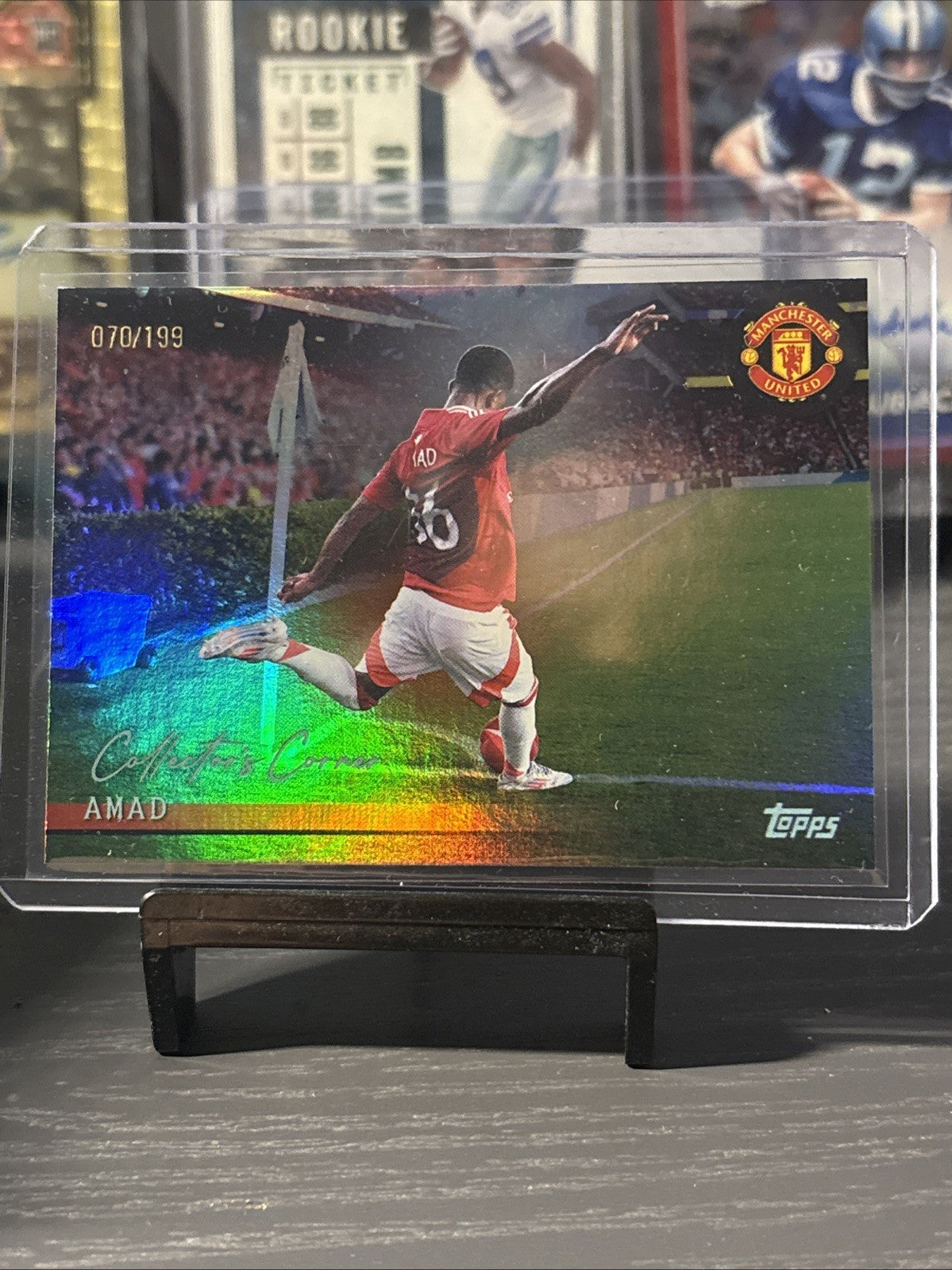 2026 Topps Manchester United Team Set Amad Diallo Collecters Corner /199