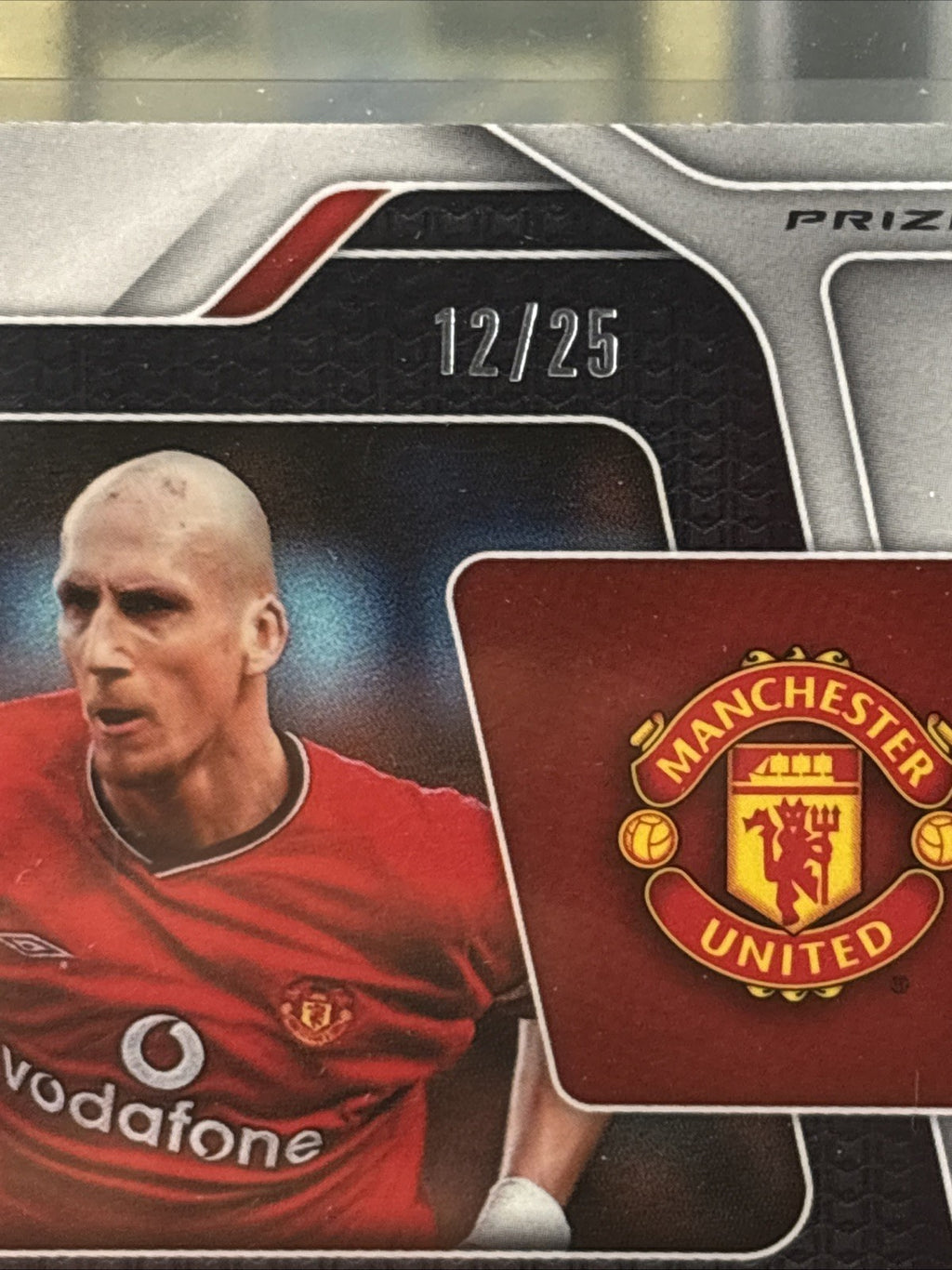 2024-25 Panini Prizm PL Auto Jaap Stam Manchester United Purple /25