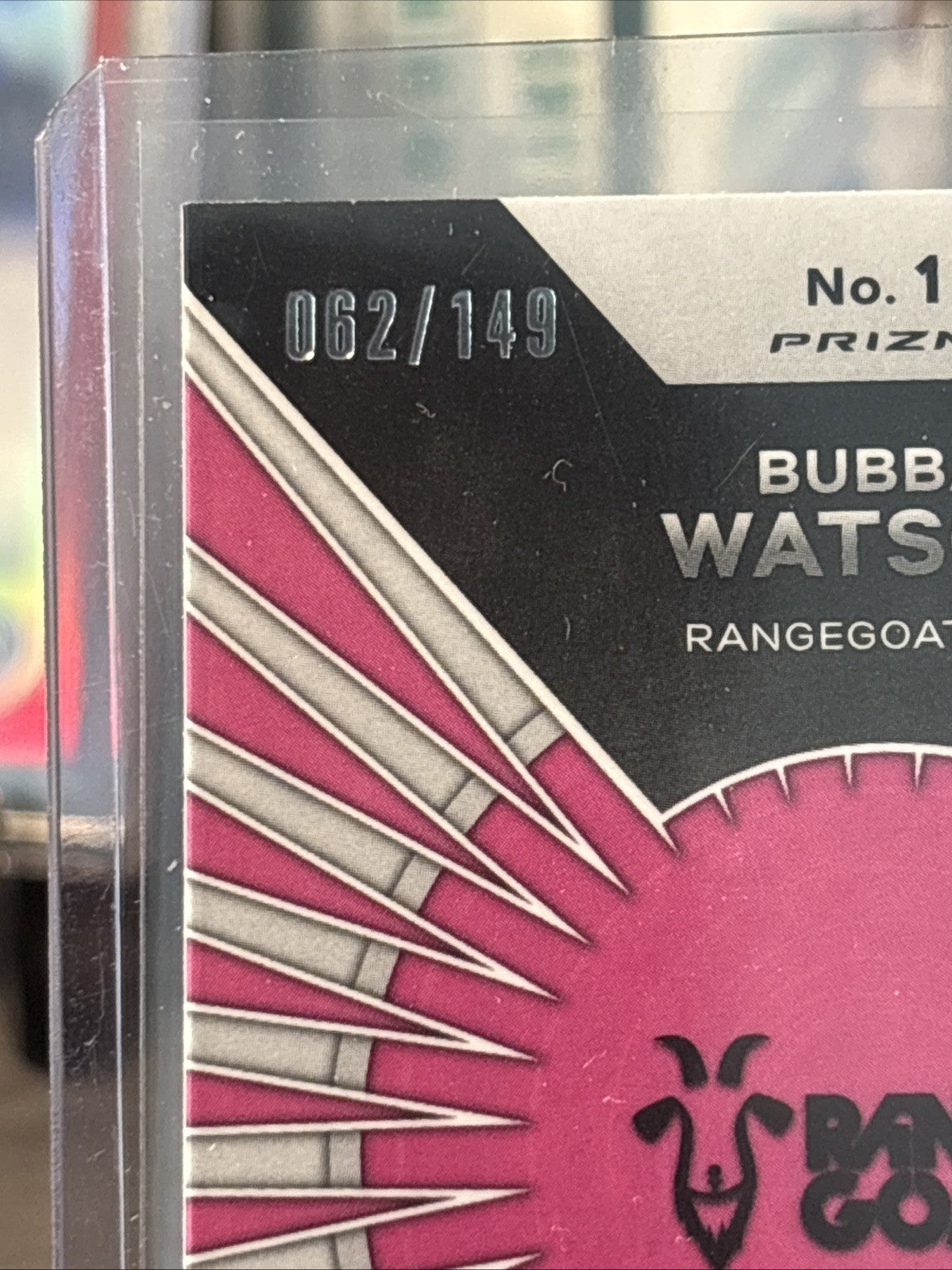2024 Panini Prizm LIV Bubba Watson Dominance Red #44/149
