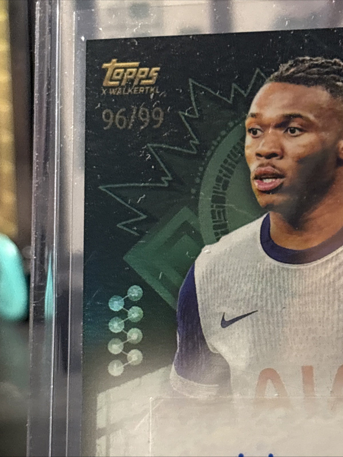 2024-25 Topps UCC Gold x WalkerTKL Destiny Udogie Current Stars Auto /99 Spurs