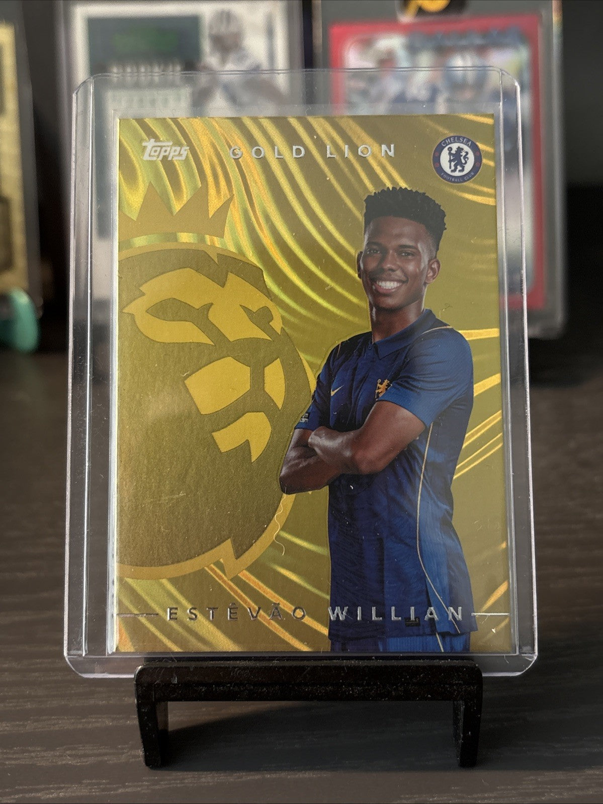 Topps Flagship Premier League 2026/27 - Estevao Willian Gold Lion Insert