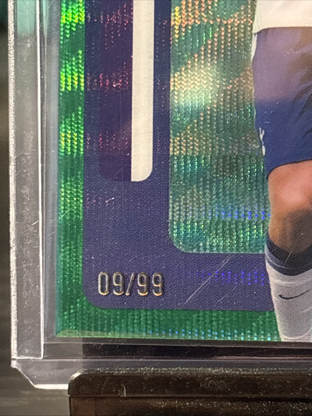 TOPPS PREMIER LEAGUE CHROME 2026 BRENNAN JOHNSON TOTTENHAM GREEN WAVE 09/99