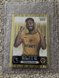 Panini Premier League 2025 Sticker - Gold Elite Parallel - Cunha - 631