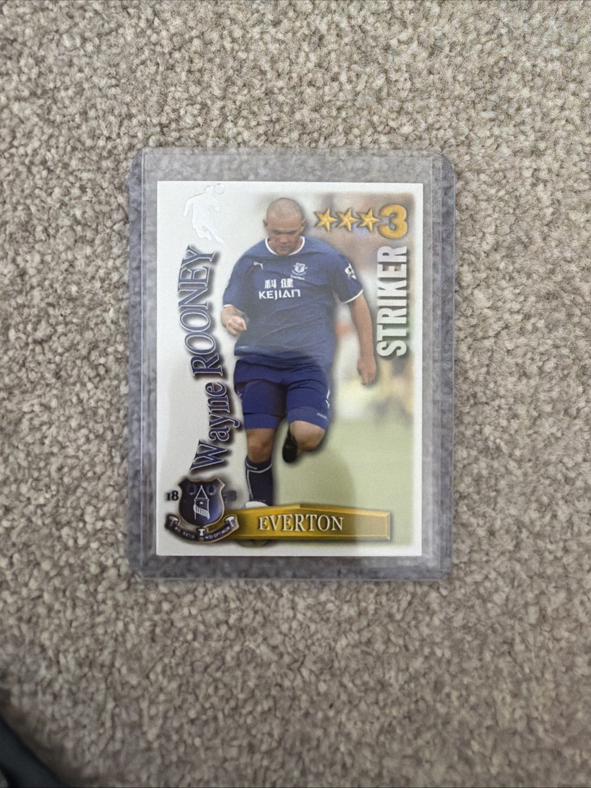 Shoot Out 2003/2004 Wayne Rooney Everton Rookie