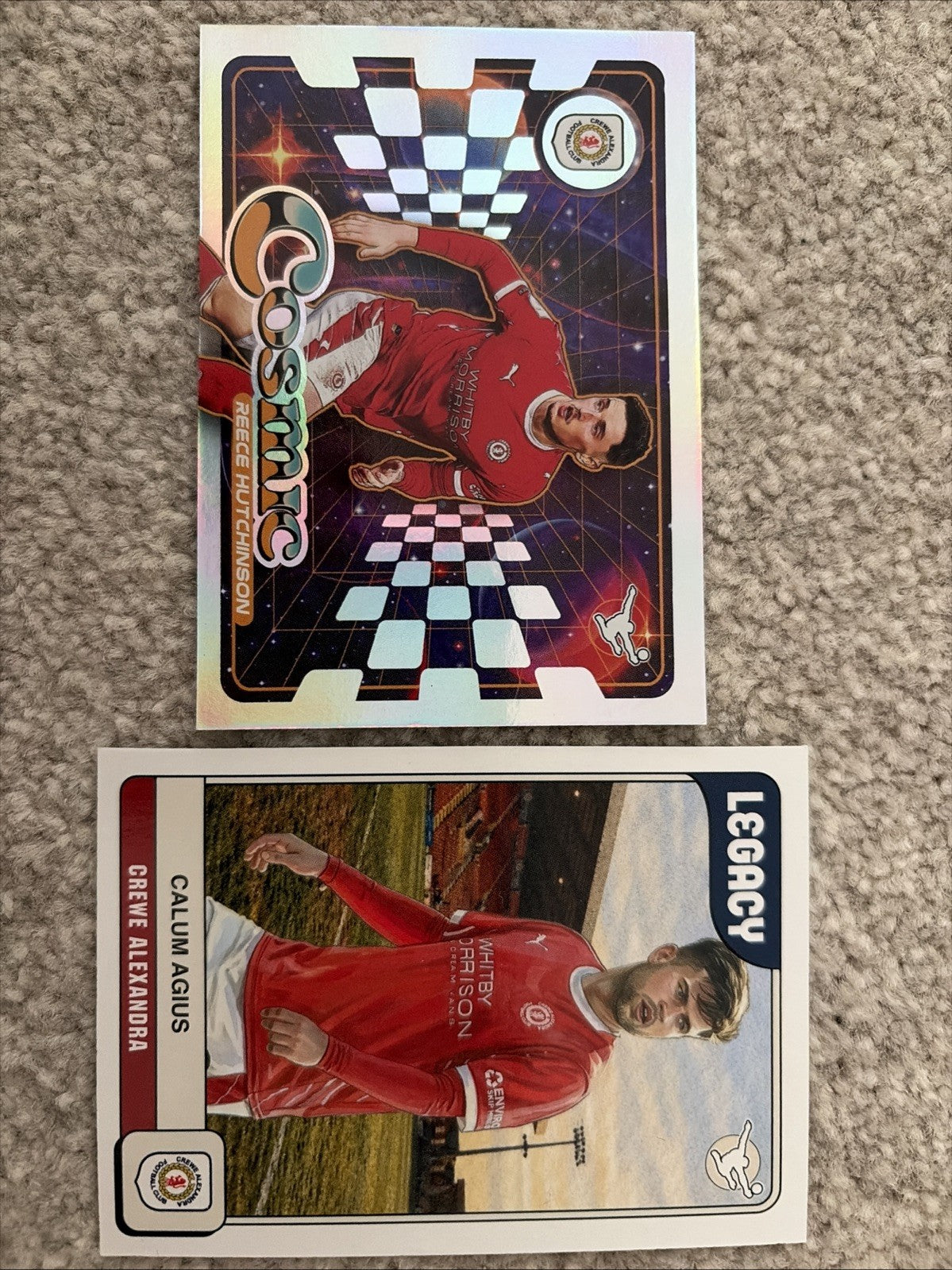 Panini Football Crewe Alexander Base Card Bundle