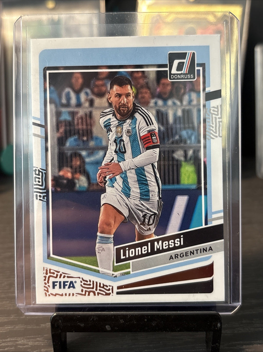 2023-24 LIONEL MESSI Argentina FIFA Donruss Soccer #1 Base Card