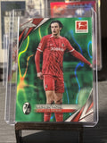 Merlin Röhl 2023-24 Topps Chrome Bundesliga Green Refractor /99 #38 (AAD)