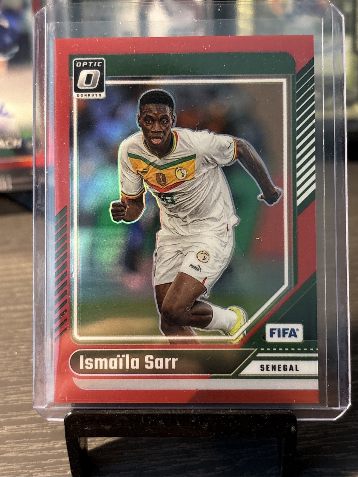 Ismaila Sarr 2024-25 Donruss #158 Optic Holo Red Parallel /299