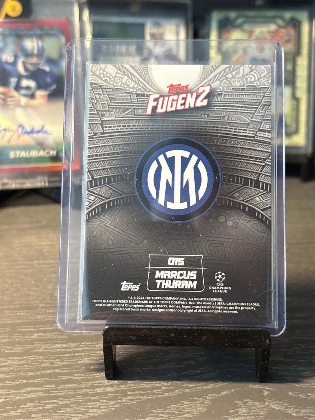 2024 TOPPS FUGENZ SOCCER MARCUS THURAM PARALLEL 3/5