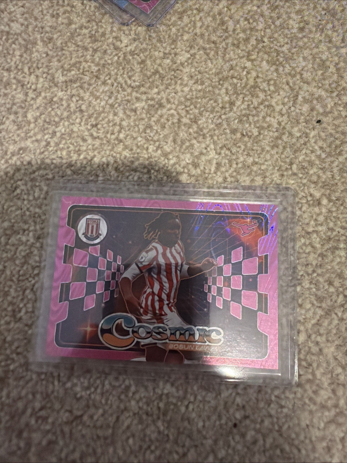 Panini EFL Premium Bosun Lawal Cosmic /25 - Stoke City
