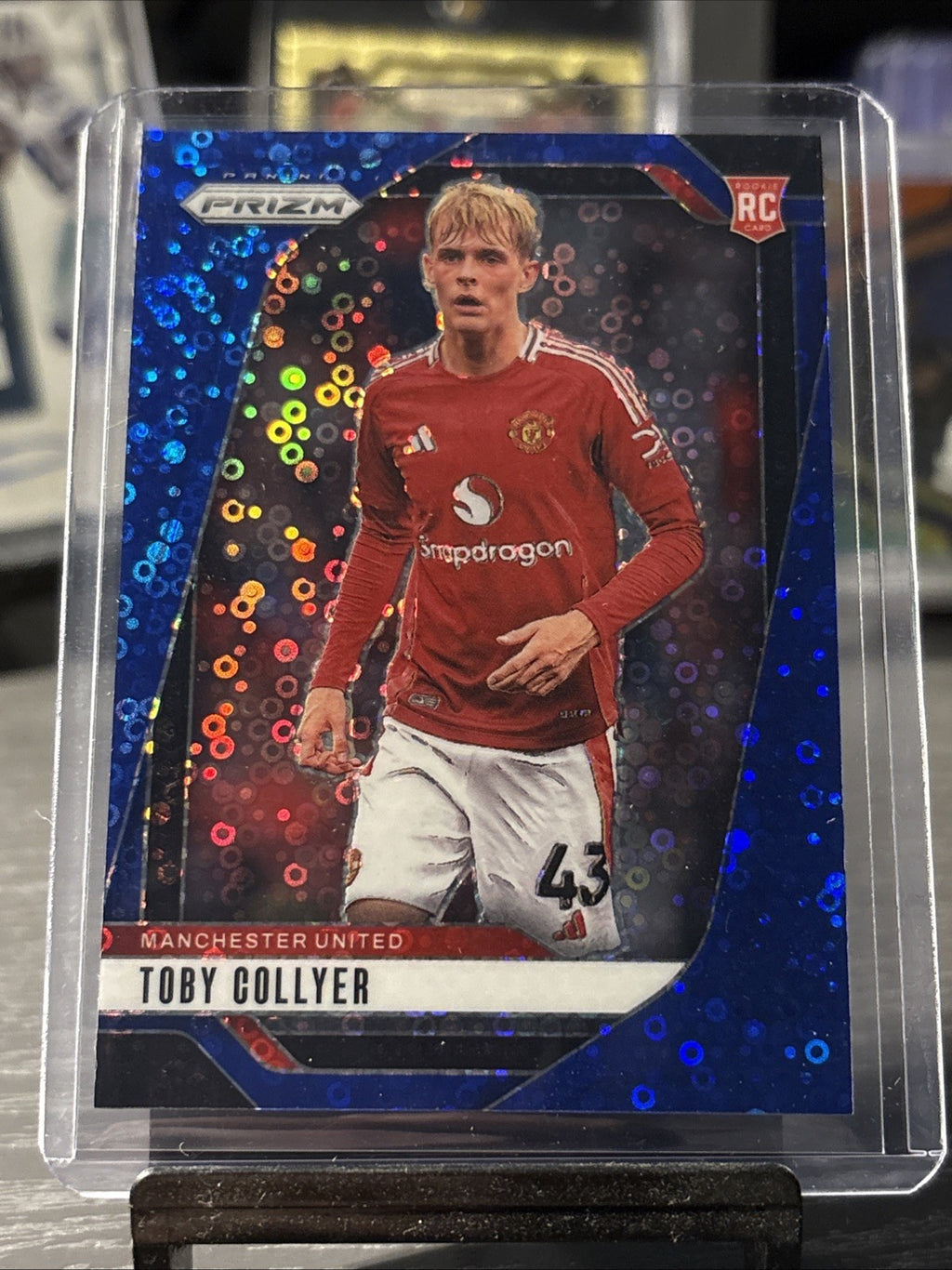 Panini Premier League Prizm Breakaway 2024/25 Toby Collyer /99 Blue Circles