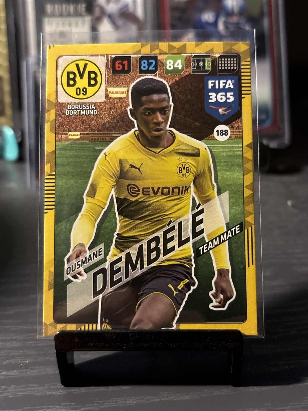 Panini FIFA 365 2018 - Ousmane DEMBELE - Borussia Dortmund - Team Mate 188