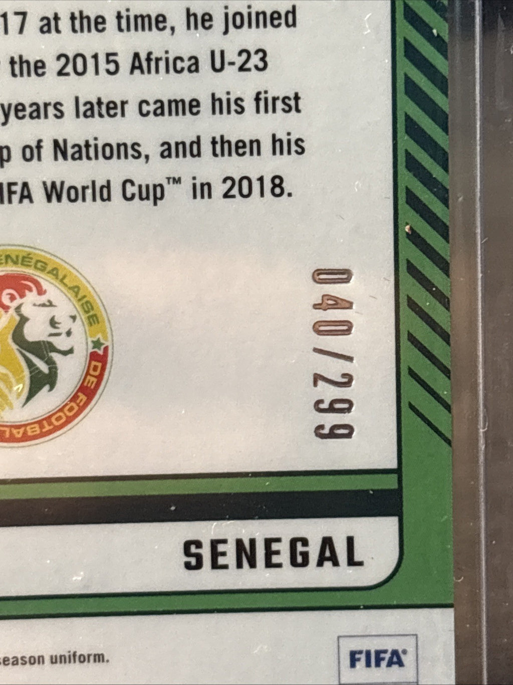 Ismaila Sarr 2024-25 Donruss #158 Optic Holo Red Parallel /299