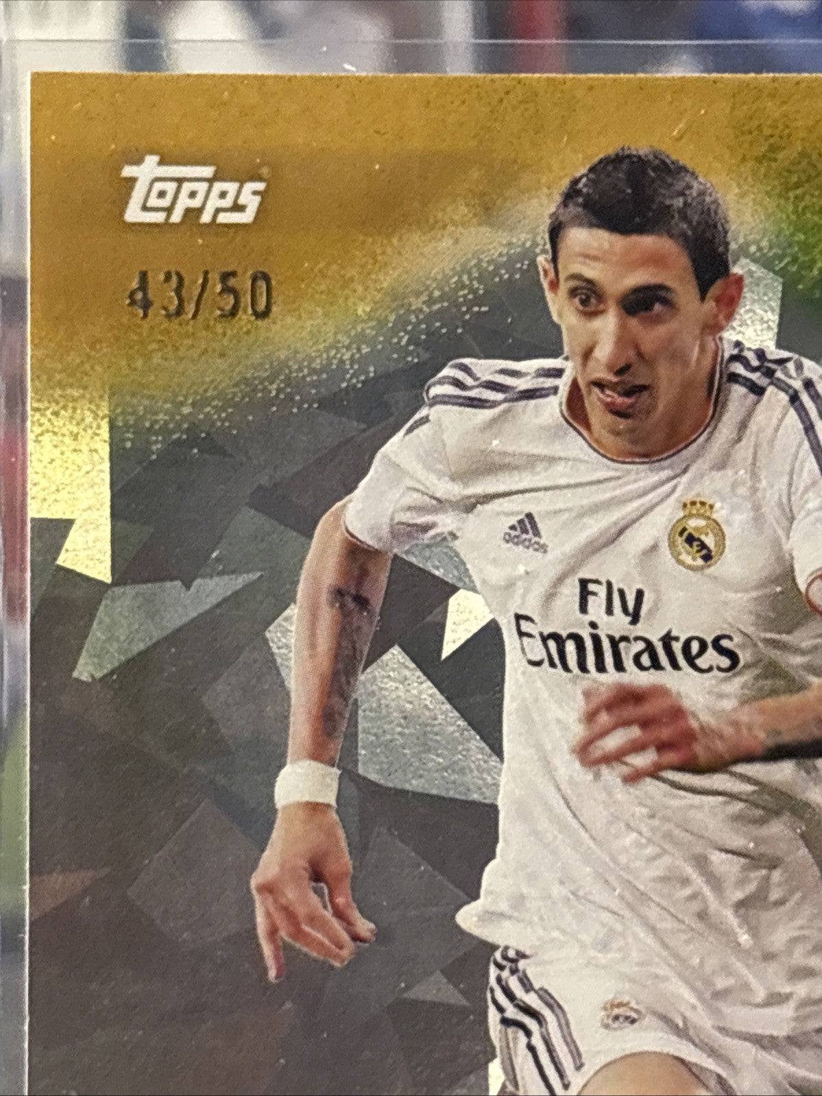 Topps Real Madrid Team Set 2025/26 Angel Di Maria Gold /50