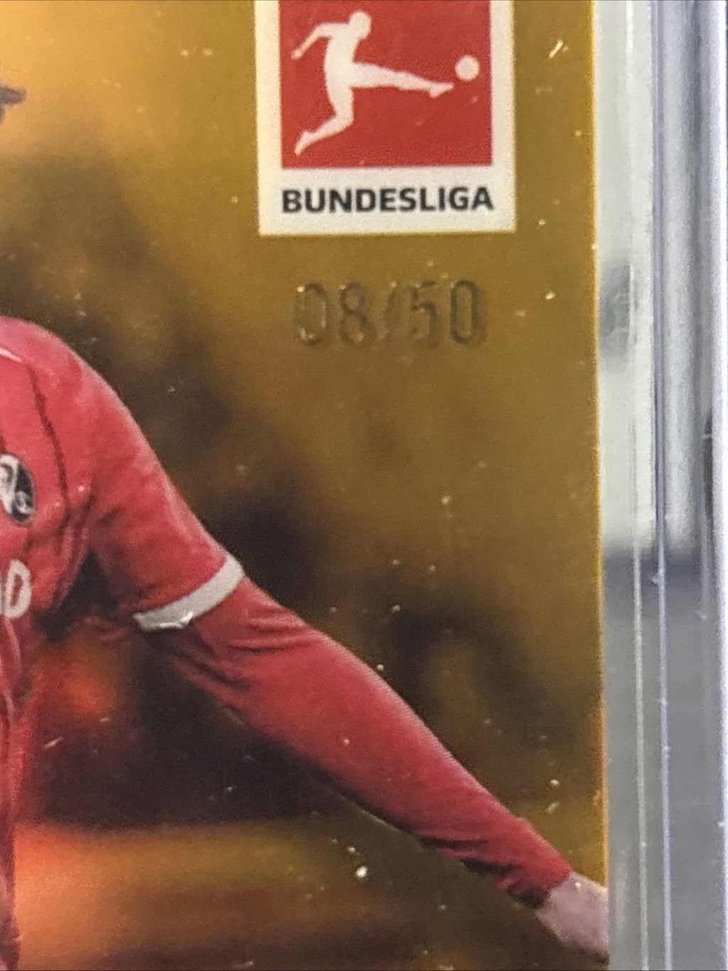 2024 Topps Chrome Bundesliga Gold Merlin Rohl /50 Freiburg #38