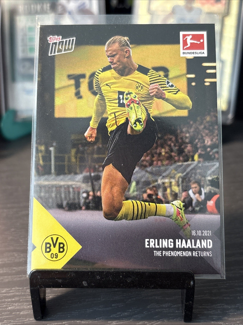 2021/22 Topps Now Bundesliga - Erling Haaland #50 The Phenomenon Returns