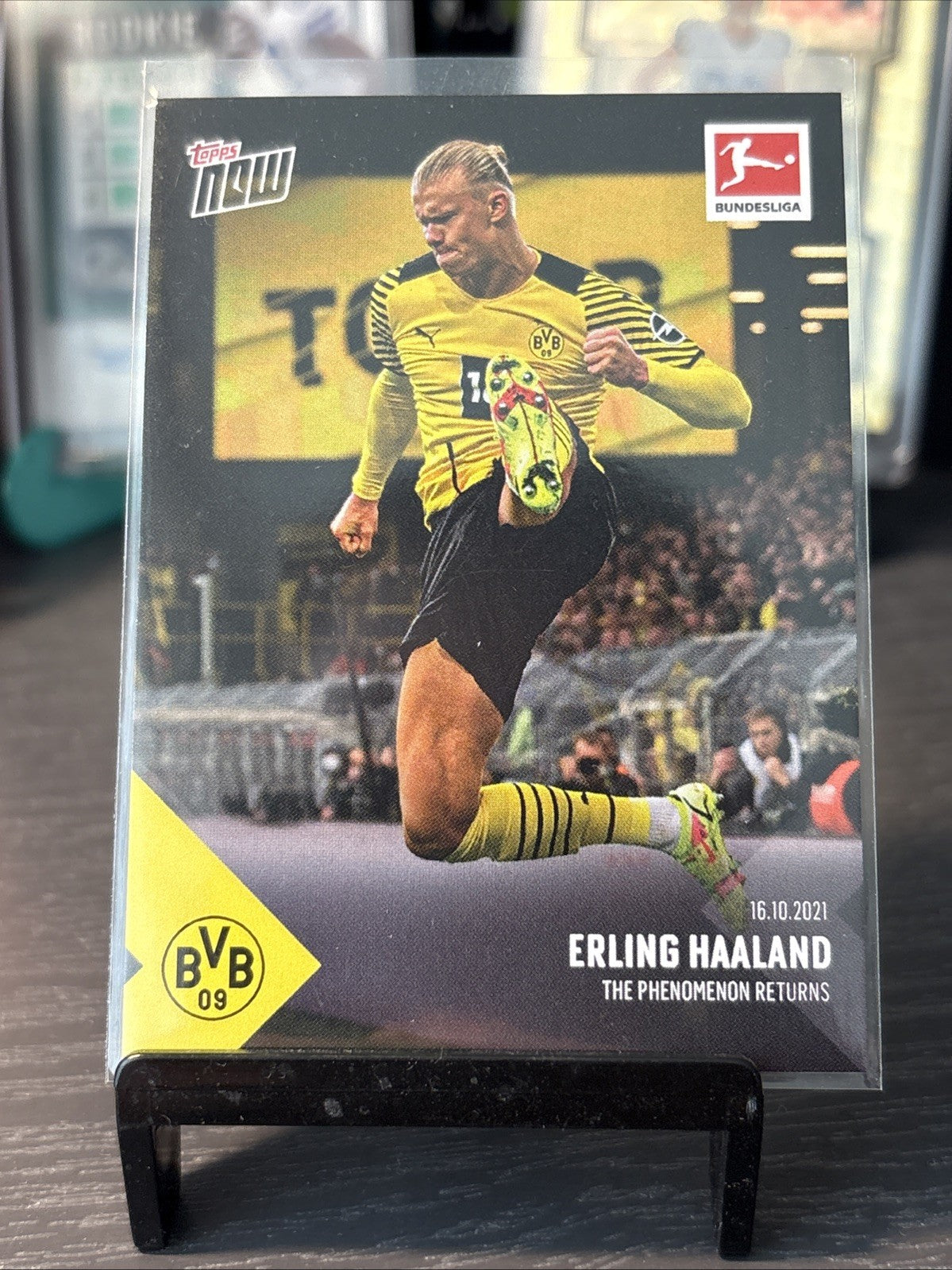 2021/22 Topps Now Bundesliga - Erling Haaland #50 The Phenomenon Returns