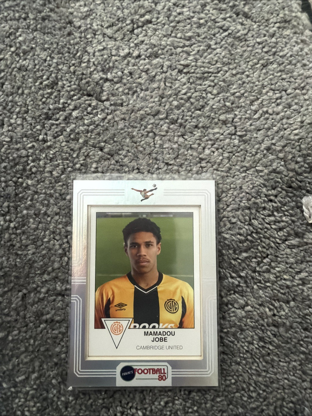 PANINI EFL FOOTBALL 2025/26 - STICKER REWIND - MAMADOU JOBE CAMBRIDGE UNITED