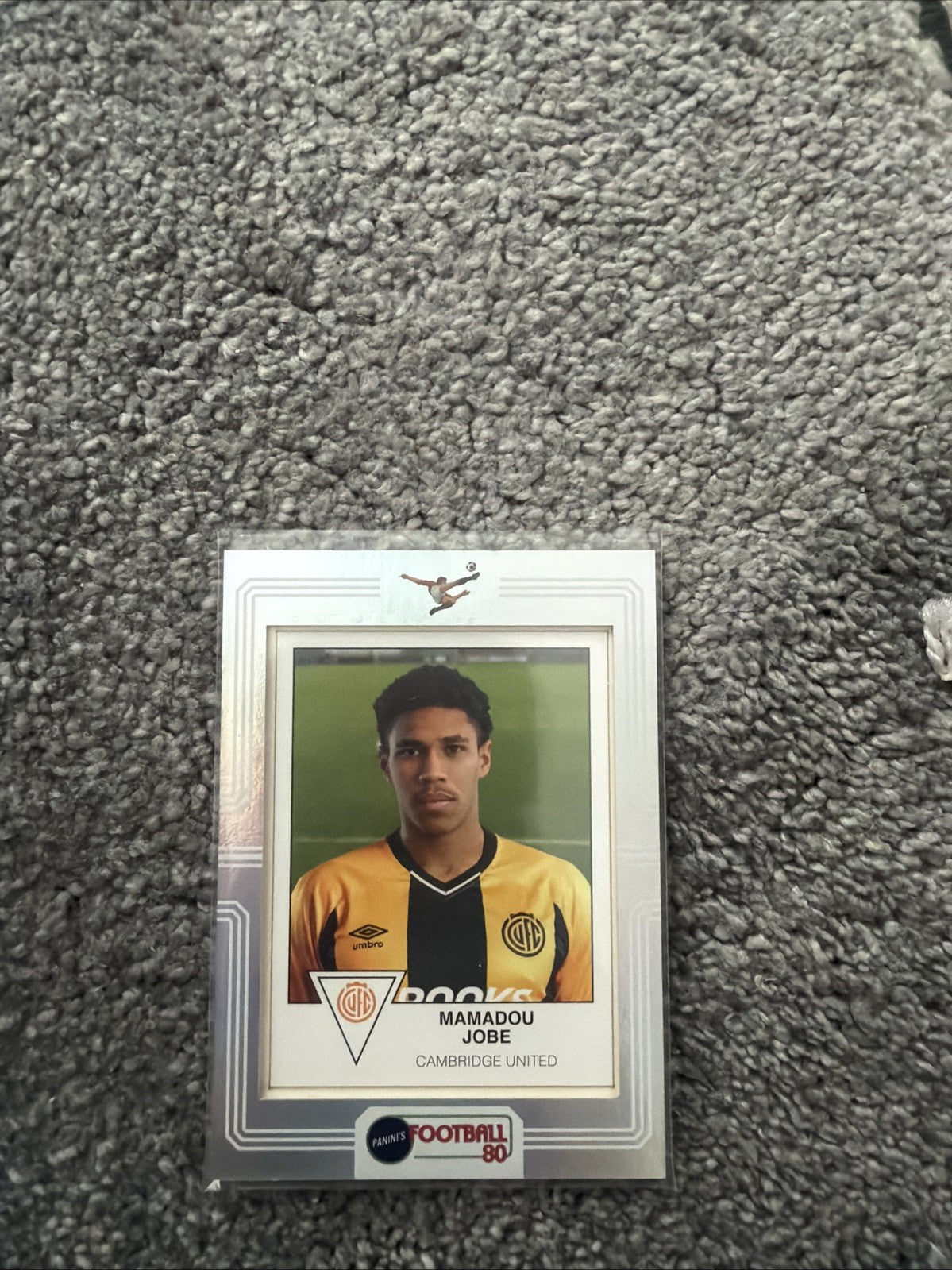 PANINI EFL FOOTBALL 2025/26 - STICKER REWIND - MAMADOU JOBE CAMBRIDGE UNITED