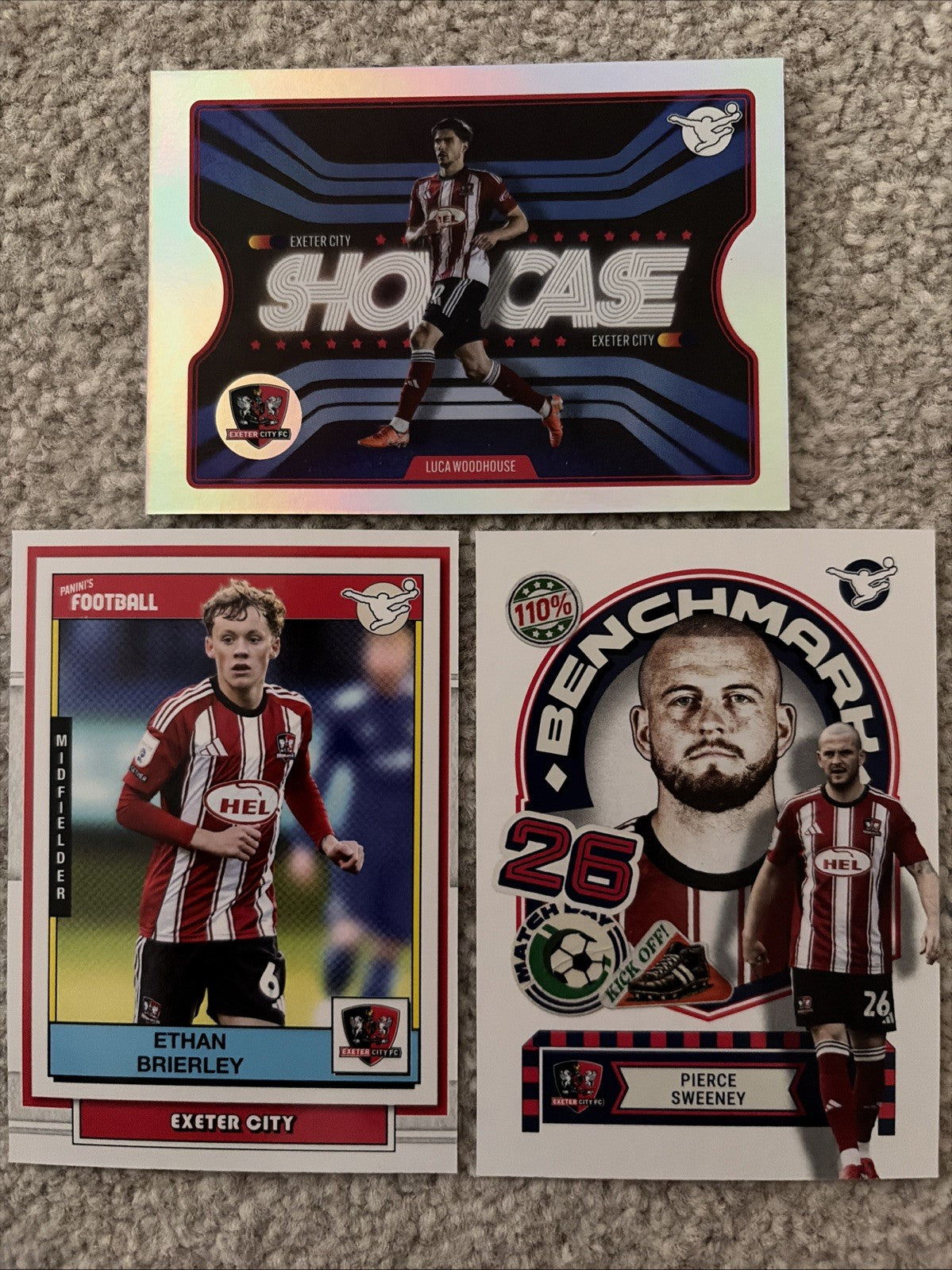 Panini Football EFL Premium Exeter City Base Bundle