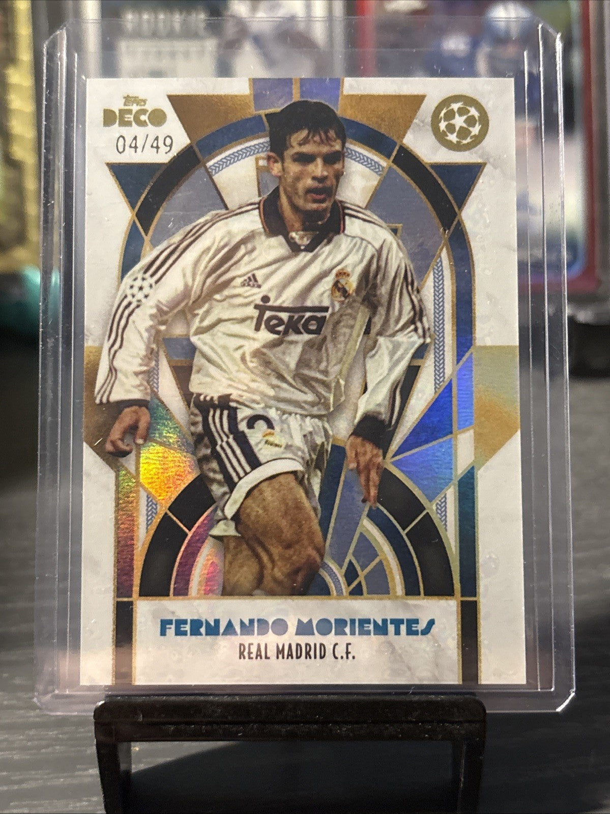 Topps Deco UCC Fernando Morientes /49 Real Madrid