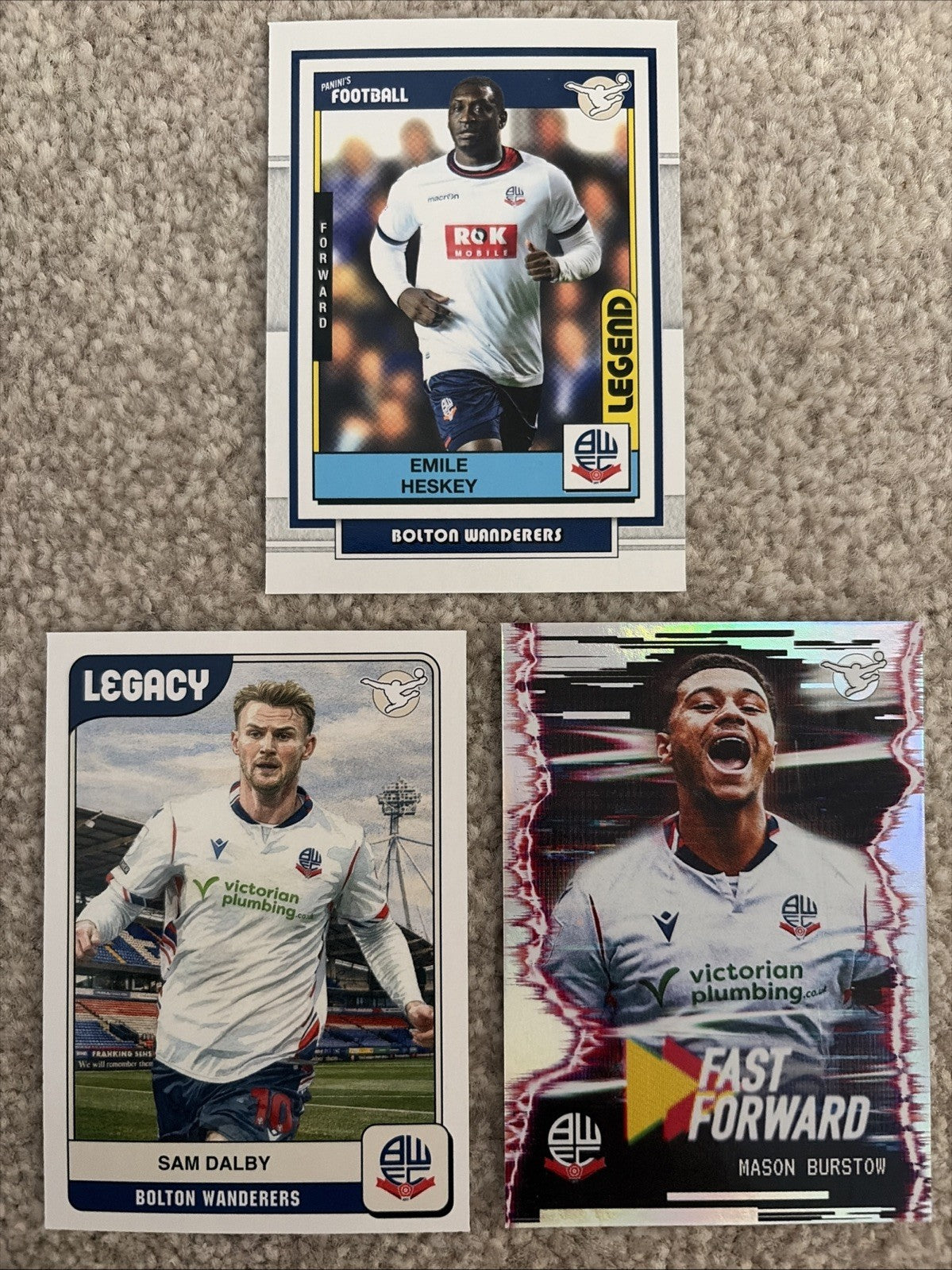 Panini Football EFL Bolton Wanderers Base Bundle