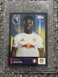 Topps Premier League 2025/26 Wilfried Gnonto 01/10 Sticker
